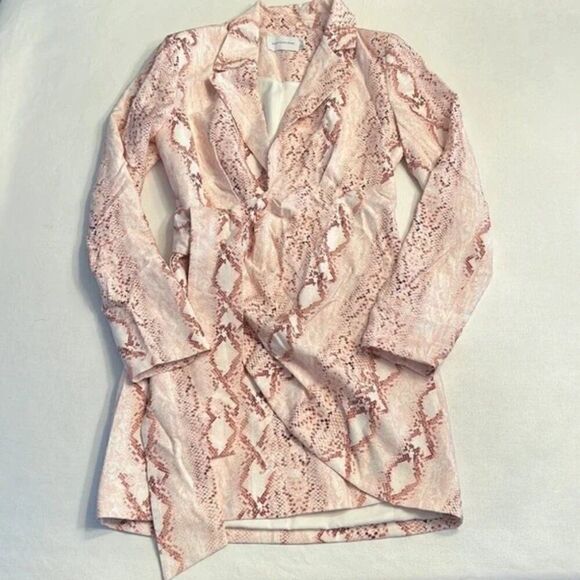 Significant Other Reflection Blazer in Dress in Snake - 4 ($200) - Picture 2 of 9